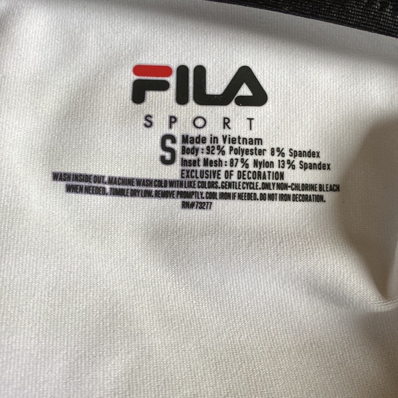 Fila Sport Tru-Dry Running Tank Top sz S - Picture 7 of 8